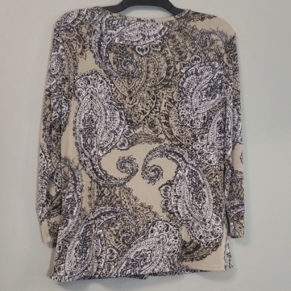 Jaclyn Smith top size M - Picture 3 of 8